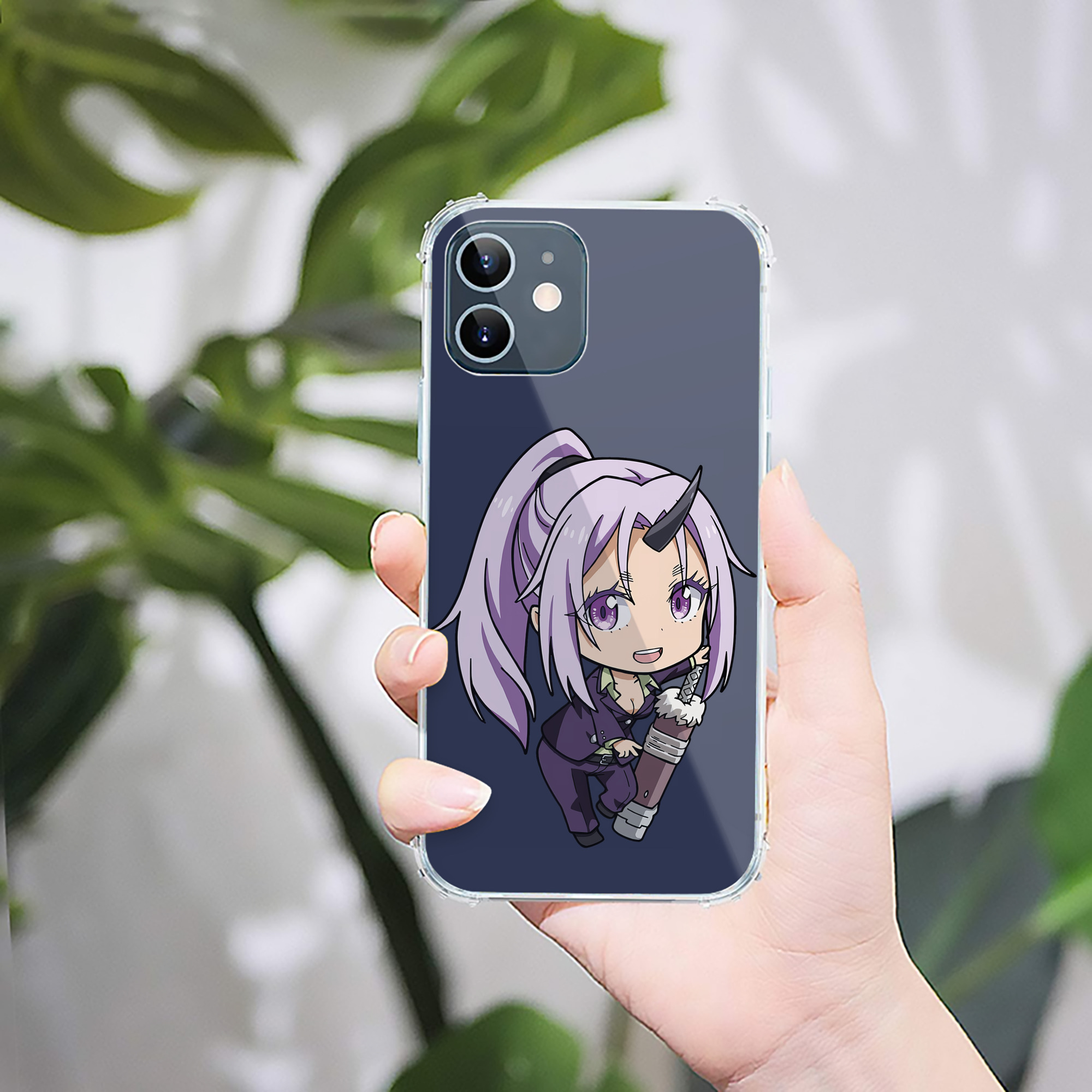 （画像用） 転スラ Regarding Reincarnated to Slime 【iPhone 12シリーズ対応】透明スマホケース（クリアソフトケース）